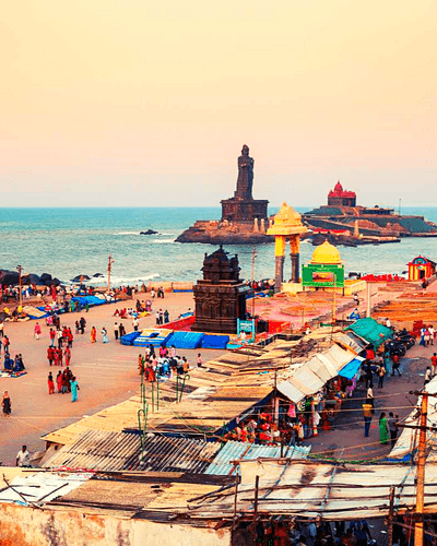 Sightseeing Kanyakumari