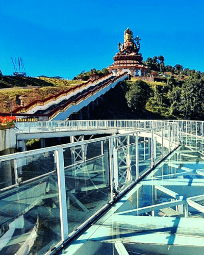 Sky walk Bridge Pelling